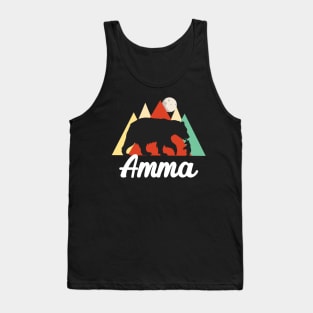 Tamil Mom Mother's Day Amma Momma Bear Tank Top